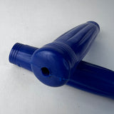 BICYCLE COKE BOTTLE BLUE GRIPS 4-7/8" LONG FITS SEARS HUFFY & OTHERS VTG NOS