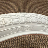 BICYCLE TIRE 20 X 1.95 WHITE WALL FIT OLD SCHOOL BMX GT MONGOOSE SCHWINN OTHER