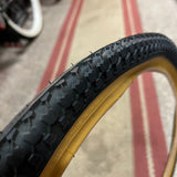 24 x 1.75 Cheng Shin Mountain Bike Tire – Gum Wall / Black Tread – NOS