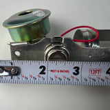 Vintage NOS Bicycle Tank Horn Assembly Large Push Button 3V 2 Battery Schwinn