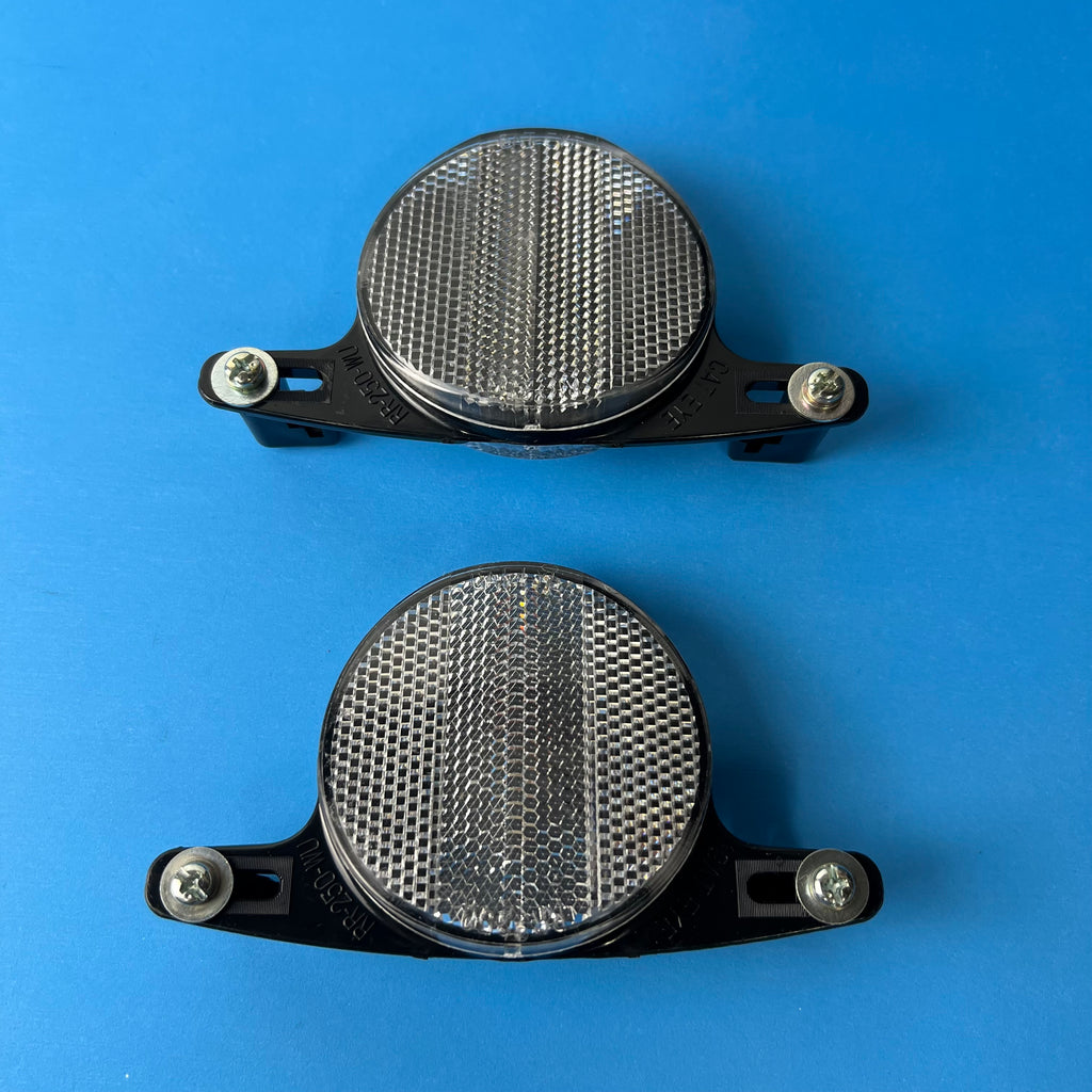 CAT EYE WHEEL REFLECTORS FITS SEARS HUFFY MURRAY SCHWINN MUSCLE BIKES & OTHERS