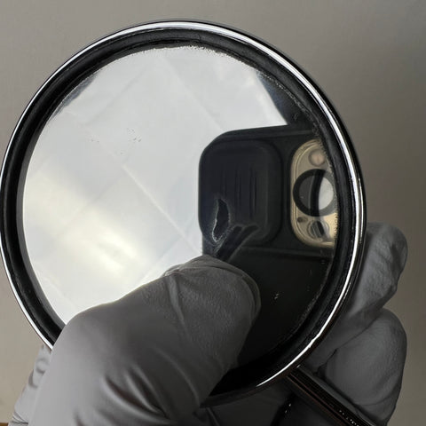 schwinn bicycle mirror ROUND BICYCLE MIRROR CHROME CLEAR REFLECTOR FOR SCHWINN & OTHERS
