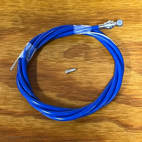 BMX OLD SCHOOL BLUE FRONT BRAKE CABLE FIT REDLINE HARO MASTER GT DYNO SCHWINN