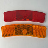 Vintage Schwinn Bicycle Wheel Reflectors Model 5621C Red & Amber Pair Original