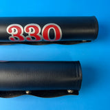 OLD SCHOOL BMX TEAM MURRAY 330 BLACK RED & SILVER PAD SET VINTAGE NOS