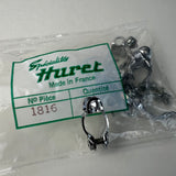 HURET CHAIN STAY CABLE GUIDE STOP FOR ROAD BIKES CLAMP-ON VINTAGE NOS
