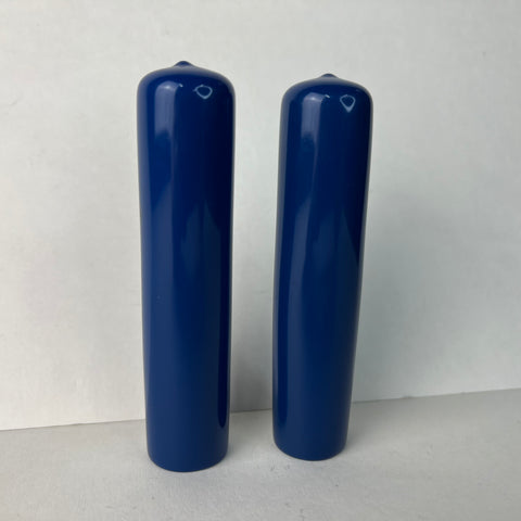BICYCLE BLUE GRIPS 7/8" ID 4-1/2" LONG FITS SCHWINN HUFFY MURRAY OTHERS VTG NOS