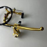 VINTAGE NOS BMX DIA COMPE 1020 REAR BRAKE WITH LEVER ANODIZED GOLD 5583 JAPAN