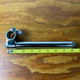 CROWN HANDLEBAR STEM TO FIT ENGLISH BICYCLES CHROMIUM PLATED 8" LONG VINTAGE