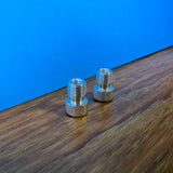 2 PUMP ADAPTER PRESTA INNOVATIONS ALUMINUM THREAD-ON STYLE (THEADED INTERIOR)