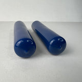 BICYCLE BLUE GRIPS 7/8" ID 4-1/2" LONG FITS SCHWINN HUFFY MURRAY OTHERS VTG NOS