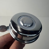 Bicycle Bell Chrome Silver Metal Classic Style 7/8" Handlebar Mount New