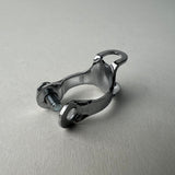 HURET CHAIN STAY CABLE GUIDE STOP FOR ROAD BIKES CLAMP-ON VINTAGE NOS