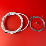 VINTAGE SHIMANO WHITE BRAKE CABLE NOS BMX MTB BICYCLE CABLE HOUSING SET