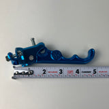 NOS Dia-Compe MX120 Tech 2 Left Front Brake Lever Blue BMX Japan L-1 w/ Clamp