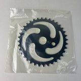 NOS Wald 536 Chrome Bicycle Chainring Sprocket 36T 36 Tooth Vintage Sealed