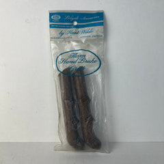 NOS Hunt Wilde Flexon Brown Glitter Bicycle Brake Lever Covers USA Pair Vintage