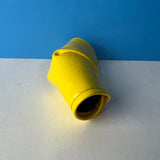 OLD SCHOOL BMX BICYCLE BAR STEM NECK PAD YELLOW VINTAGE NOS