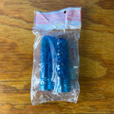 HUNT WILDE BLUE TRICYCLE GRIPS 3/4" ID 3-3/8" LONG ELGIN AMF HUFFY COLSON NOS