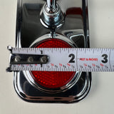 BICYCLE MIRROR FITS SCHWINN STINGRAY SEARS MUSCLE BIKES ROAD BIKES & OTHERS RED