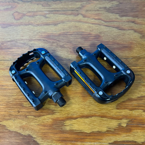 japanese pedals SHIMANO EXAGE TRAIL PD-M350 MTB FLAT PLATFORM PEDALS SET VIA JAPAN VIN – Bicycle Heaven