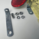 Vintage NOS Bright Star GULCO 4690 Red Bicycle Rear Reflector Kit USA