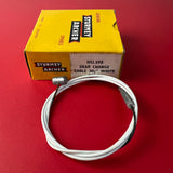 STURMEY ARCHER GEAR CHANGE CABLE 30-1/2" WHITE HSJ598 VINTAGE NOS
