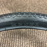 BICYCLE TIRE FIT SCHWINN CORVETTE JAGUAR TYPHOON FLEET 26 X 1-3/4 S-7 NEW BLACK