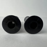 VINTAGE BLACK TRICYCLE GRIPS 5/8" ID. 3-3/8" LONG FIT ELGIN AMF HUFFY COLSON NOS