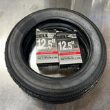 BICYCLE TIRES BLACK WALL 12 X 1/2 X 2-1/4 STREET TREAD WITH TUBES
