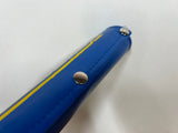 OLD SCHOOL BMX FLYING O BLUE & YELLOW PAD SET VINTAGE NOS