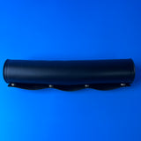 OLD SCHOOL BMX TEAM MURRAY 330 BLACK RED & SILVER HANDLEBAR PAD VINTAGE NOS