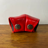 OLD SCHOOL RAD PAD BMX BICYCLE BAR STEM NECK PAD RED VINTAGE NOS