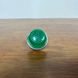 BICYCLE REFLECTOR JEWEL GREEN CHARLES GULOTTA CO USA MADE FOR SCHWINN OTHERS NOS
