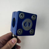 Vintage GT BMX Stem Blue Quill Old School 4-Bolt Made in Japan Used