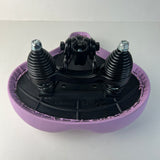 BICYCLE SEAT LARGE WIDE COMFORT SPRING SEAT HEAVY DUTY QUALITY PURPLE
