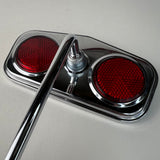 BICYCLE MIRROR FITS SCHWINN STINGRAY SEARS MUSCLE BALLOON RED