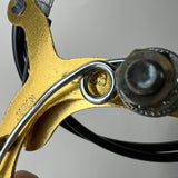 VINTAGE NOS BMX DIA COMPE 1020 REAR BRAKE WITH LEVER ANODIZED GOLD 5583 JAPAN