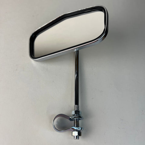 schwinn bicycle mirror Deluxe Mirror, Black, Adjustable Stem for Customized Angle, Velcro Strap for Universal Fit on Any Handlebar, Bicycle Handlebar Mount : Bike Mirrors : Sports & Outdoors you wont have to turn your head to check your blind spot Sting Ray Schwinn Mirror BICYCLE