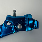 NOS Dia-Compe MX120 Tech 2 Left Front Brake Lever Blue BMX Japan L-1 w/ Clamp