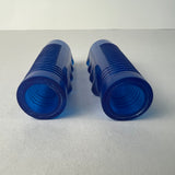VINTAGE BLUE TRICYCLE GRIPS 5/8" ID. 3-3/8" LONG FITS ELGIN AMF HUFFY COLSON NOS