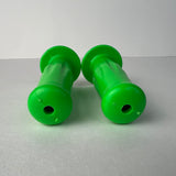 VINTAGE GREEN TRICYCLE GRIPS 5/8" ID. 3-3/8" LONG FIT ELGIN AMF HUFFY COLSON NOS