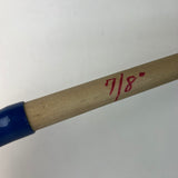 BICYCLE BLUE GRIPS 7/8" ID 4-1/2" LONG FITS SCHWINN HUFFY MURRAY OTHERS VTG NOS