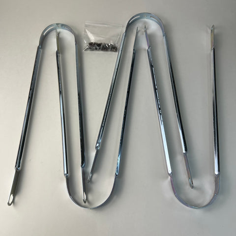 VINTAGE WALD FENDER BRACES FITS SCHWINN BALLOON TIRE BIKES 24" & OTHERS NOS