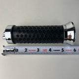 BICYCLE GRIPS WITH SKULL ENDS FOR CUSTOM CHOPPER BIKES & MANY OTHERS NEW