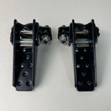 OLD SCHOOL BMX FREESTYLE BLACK FORK STANDERS PEGS FIT GT PRO PERFORMER PFT DYNO