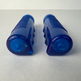 VINTAGE BLUE TRICYCLE GRIPS 5/8" ID. 3-3/8" LONG FITS ELGIN AMF HUFFY COLSON NOS