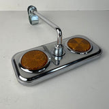 BICYCLE MIRROR FITS SCHWINN STINGRAY SEARS MUSCLE BIKES ROAD BIKES & OTHERS AMBER