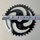 NOS Wald 536 Chrome Bicycle Chainring Sprocket 36T 36 Tooth Vintage Sealed