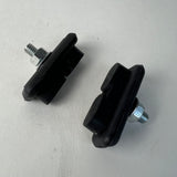BUCKEYE BMX BRAKE PADS FOR MAG WHEELS BLACK FITS SKYWAY TUFF WHEELS & OTHERS NOS